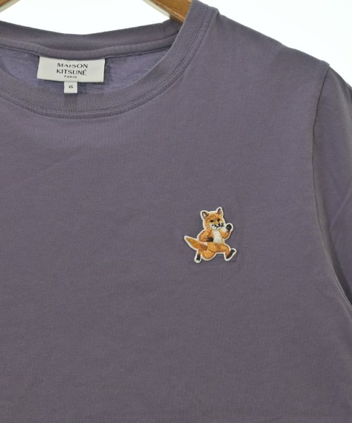 MAISON KITSUNE（メゾンキツネ）Tシャツ・カットソー 紫 サイズ:XS レディース/2200675783033