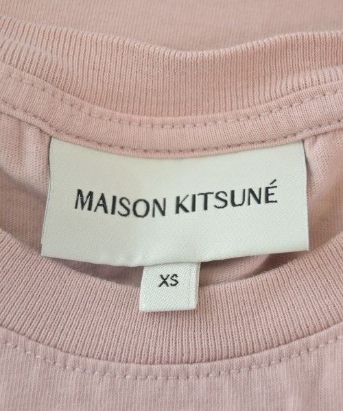 MAISON KITSUNE（メゾンキツネ）Tシャツ・カットソー ピンク サイズ:XS レディース/2200673600073