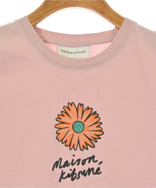 MAISON KITSUNE（メゾンキツネ）Tシャツ・カットソー ピンク サイズ:XS レディース/2200673600073