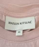 MAISON KITSUNE（メゾンキツネ）Tシャツ・カットソー ピンク サイズ:XS レディース/2200673600073