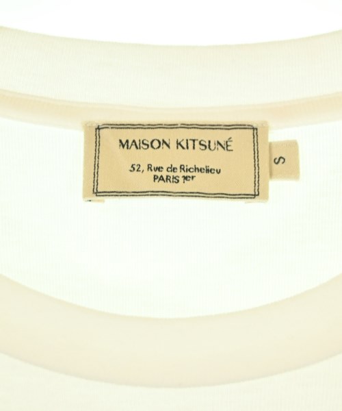 MAISON KITSUNE（メゾンキツネ）Tシャツ・カットソー 白 サイズ:S レディース/2200674025028