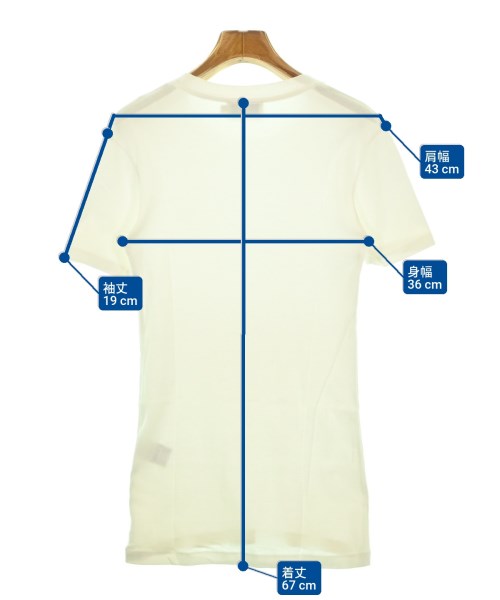 MAISON KITSUNE（メゾンキツネ）Tシャツ・カットソー 白 サイズ:S レディース/2200674025028