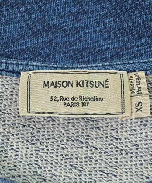 MAISON KITSUNE（メゾンキツネ）Tシャツ・カットソー 青 サイズ:XS レディース/2200677514086