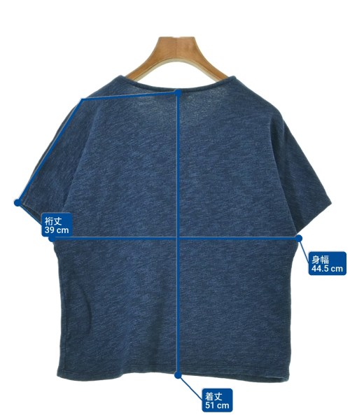 MAISON KITSUNE（メゾンキツネ）Tシャツ・カットソー 青 サイズ:XS レディース/2200677514086