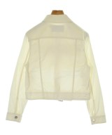 MAISON KITSUNE（メゾンキツネ）デニムジャケット 白 サイズ:S レディース/2200672469428