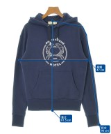 MAISON KITSUNE（メゾンキツネ）パーカー 紺 サイズ:XS レディース/2200677932026