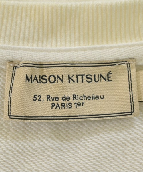 MAISON KITSUNE（メゾンキツネ）スウェット 白 サイズ:M レディース/2200674091085