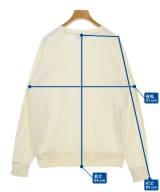 MAISON KITSUNE（メゾンキツネ）スウェット 白 サイズ:M レディース/2200674091085