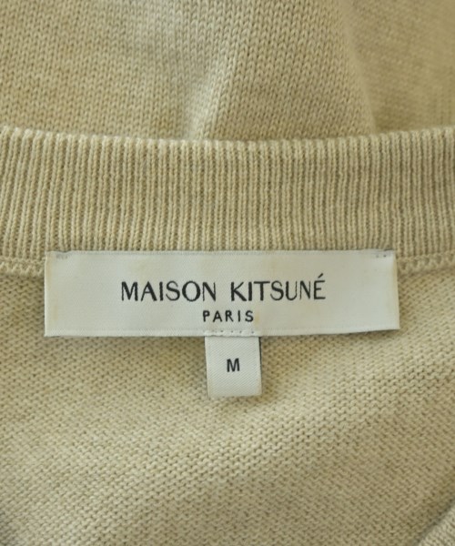 MAISON KITSUNE（メゾンキツネ）カーディガン ベージュ サイズ:M レディース/2200680103048