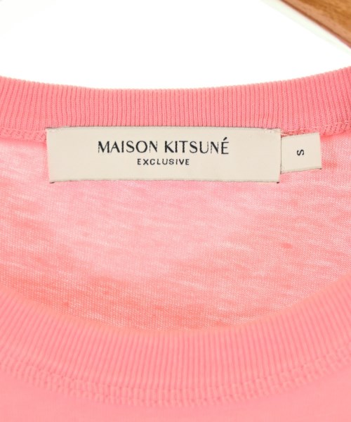 MAISON KITSUNE（メゾンキツネ）Tシャツ・カットソー ピンク サイズ:S レディース/2200673242068