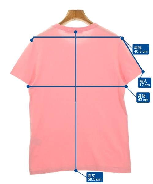 MAISON KITSUNE（メゾンキツネ）Tシャツ・カットソー ピンク サイズ:S レディース/2200673242068