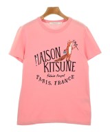MAISON KITSUNE（メゾンキツネ）Tシャツ・カットソー ピンク サイズ:S レディース/2200673242068