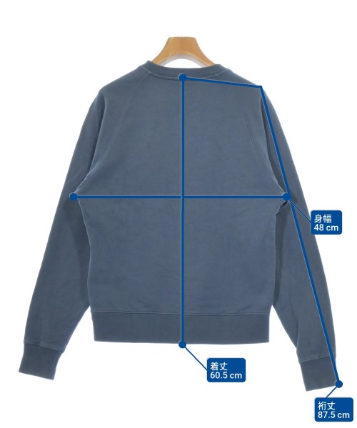 MAISON KITSUNE（メゾンキツネ）スウェット 青 サイズ:M レディース/2200677753188