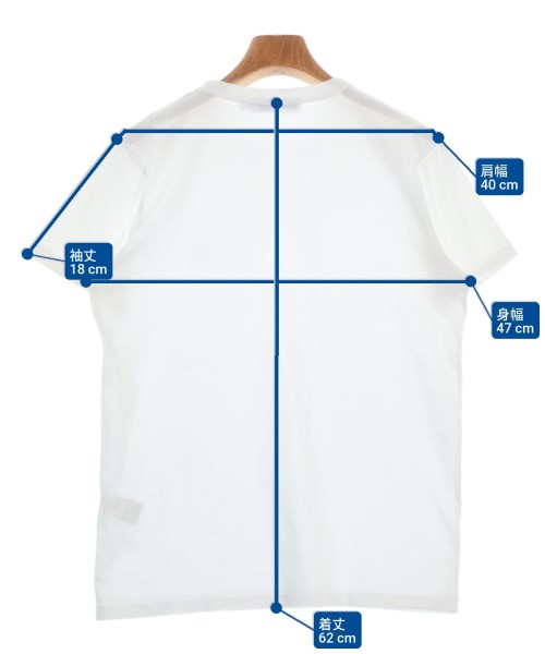 MAISON KITSUNE（メゾンキツネ）Tシャツ・カットソー 白 サイズ:M レディース/2200681147010