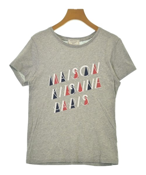 MAISON KITSUNE（メゾンキツネ）Tシャツ・カットソー グレー サイズ:S レディース/2200681156135