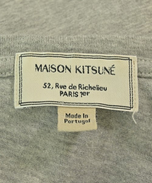 MAISON KITSUNE（メゾンキツネ）Tシャツ・カットソー グレー サイズ:S レディース/2200681156135