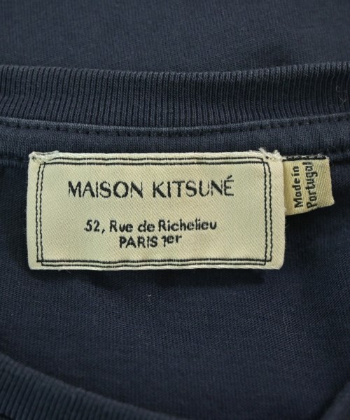 MAISON KITSUNE（メゾンキツネ）Tシャツ・カットソー 紺 サイズ:-(M位) レディース/2200678118092