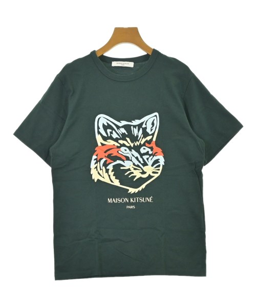 MAISON KITSUNE(メゾンキツネ)Tシャツ・カットソー 緑 サイズ:F/2200681700031
