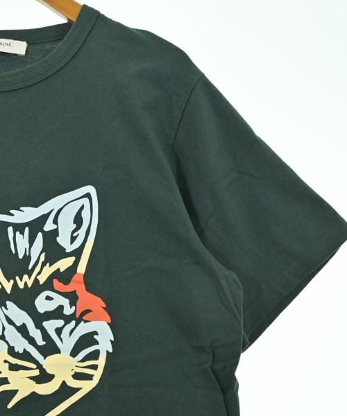 MAISON KITSUNE（メゾンキツネ）Tシャツ・カットソー 緑 サイズ:F レディース/2200681700031