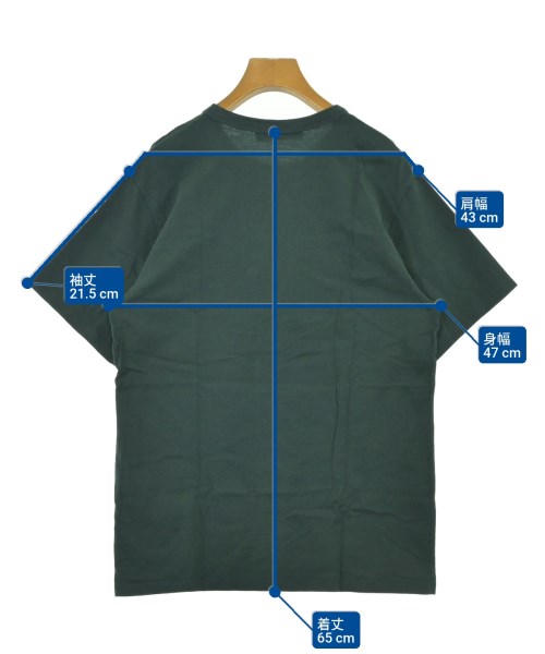 MAISON KITSUNE（メゾンキツネ）Tシャツ・カットソー 緑 サイズ:F レディース/2200681700031