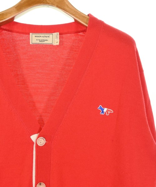 MAISON KITSUNE（メゾンキツネ）カーディガン 赤 サイズ:S レディース/2200685840085