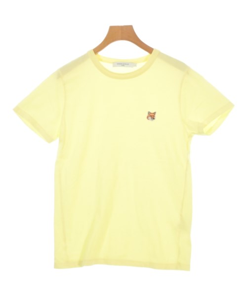 MAISON KITSUNE(メゾンキツネ)Tシャツ・カットソー 黄 サイズ:S/2200693626053