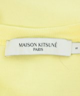 MAISON KITSUNE（メゾンキツネ）Tシャツ・カットソー 黄 サイズ:S レディース/2200693626053