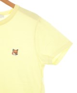 MAISON KITSUNE（メゾンキツネ）Tシャツ・カットソー 黄 サイズ:S レディース/2200693626053