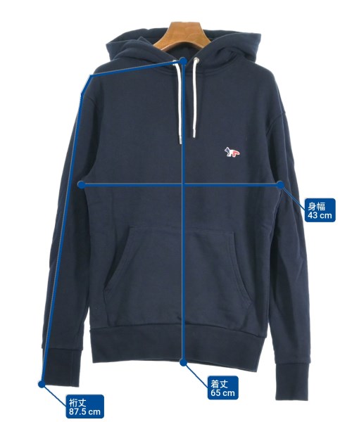 MAISON KITSUNE（メゾンキツネ）パーカー 紺 サイズ:-(M位) レディース/2200686774013