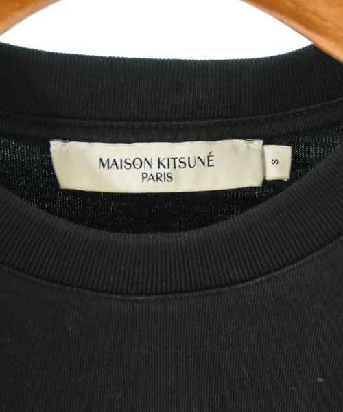 MAISON KITSUNE（メゾンキツネ）Tシャツ・カットソー 黒 サイズ:-(M位) レディース/2200687922048