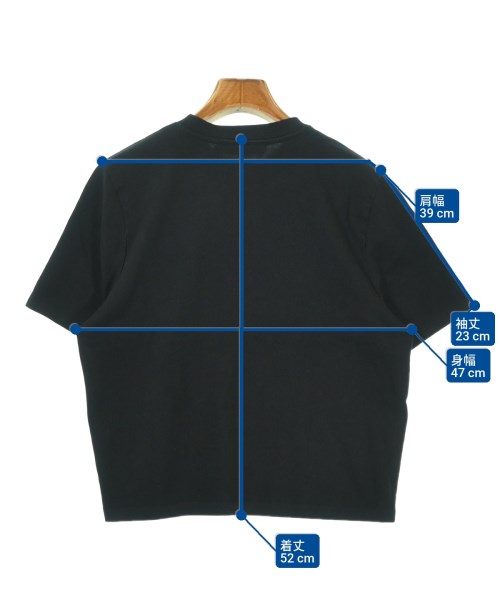 MAISON KITSUNE（メゾンキツネ）Tシャツ・カットソー 黒 サイズ:-(M位) レディース/2200687922048