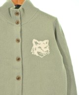 MAISON KITSUNE（メゾンキツネ）カーディガン カーキ サイズ:S レディース/2200694844029