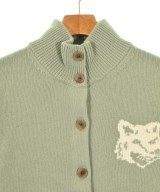 MAISON KITSUNE（メゾンキツネ）カーディガン カーキ サイズ:S レディース/2200694844029
