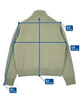 MAISON KITSUNE（メゾンキツネ）カーディガン カーキ サイズ:S レディース/2200694844029