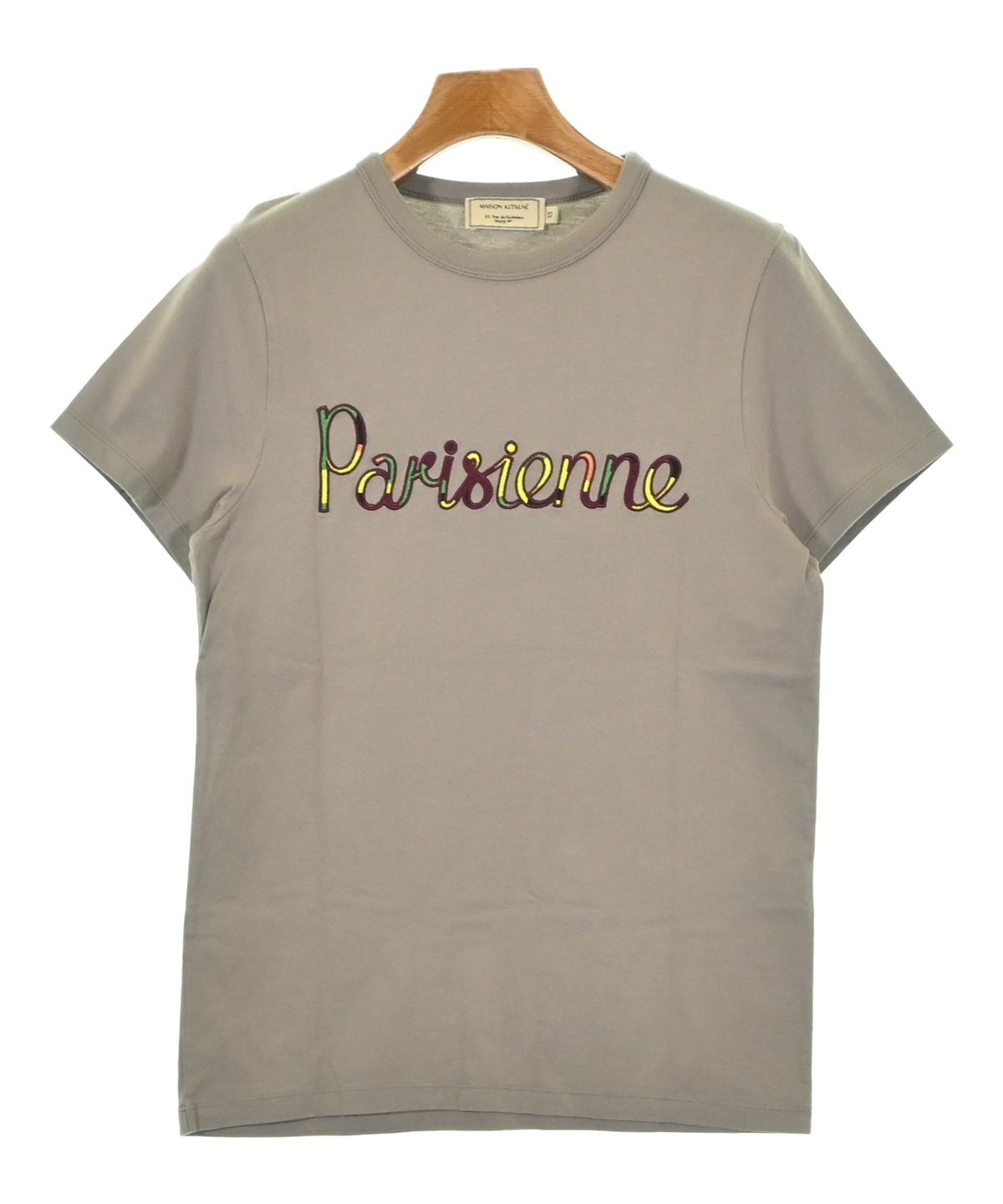 MAISON KITSUNE（メゾンキツネ）Tシャツ・カットソー グレー サイズ:XS