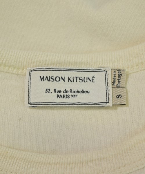 MAISON KITSUNE（メゾンキツネ）Tシャツ・カットソー 白 サイズ:S レディース/2200695426071