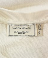 MAISON KITSUNE（メゾンキツネ）スウェット 白 サイズ:XS レディース/2200691391182