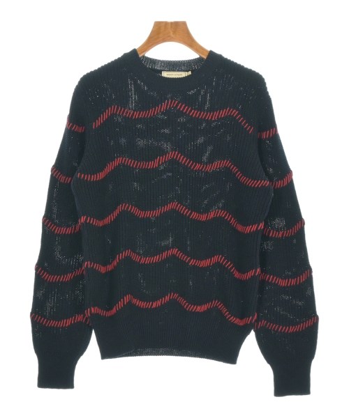 MAISON KITSUNE(メゾンキツネ)ニット・セーター 紺 サイズ:S/2200687013036