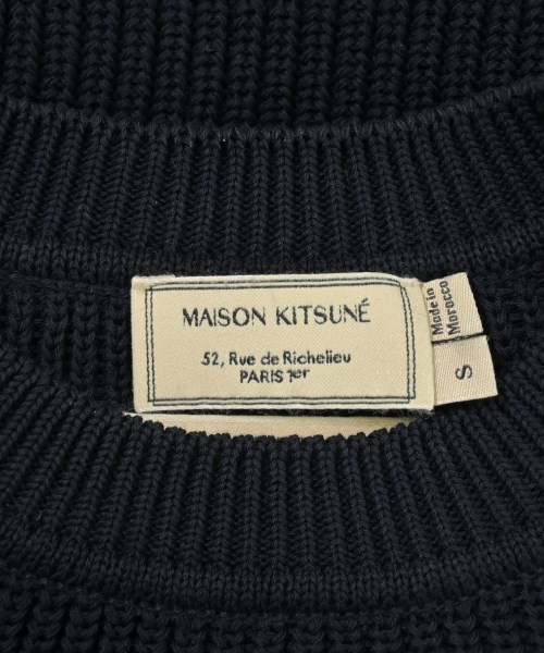 MAISON KITSUNE（メゾンキツネ）ニット・セーター 紺 サイズ:S レディース/2200687013036