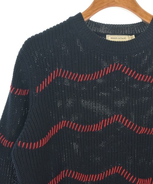 MAISON KITSUNE（メゾンキツネ）ニット・セーター 紺 サイズ:S レディース/2200687013036