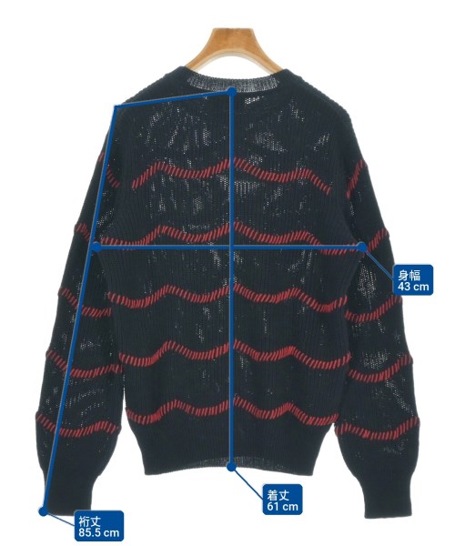 MAISON KITSUNE（メゾンキツネ）ニット・セーター 紺 サイズ:S レディース/2200687013036