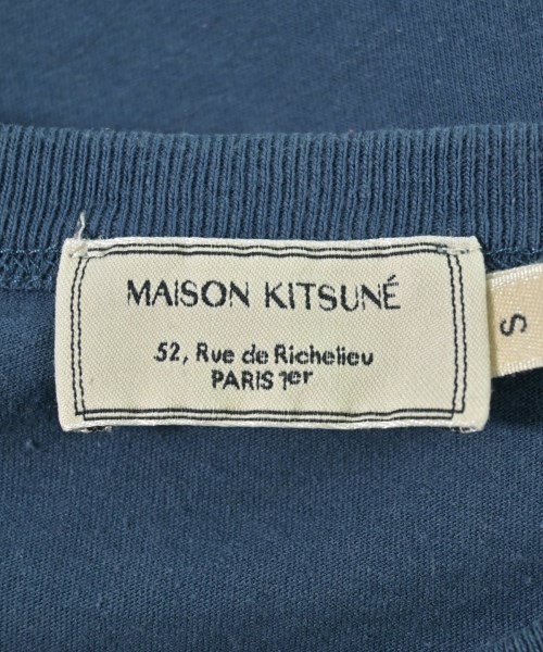 MAISON KITSUNE（メゾンキツネ）Tシャツ・カットソー 紺 サイズ:S レディース/2200687013074