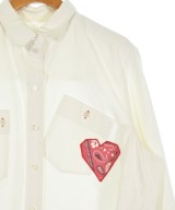 MAISON KITSUNE（メゾンキツネ）カジュアルシャツ 白 サイズ:38(M位) レディース/2200698176089