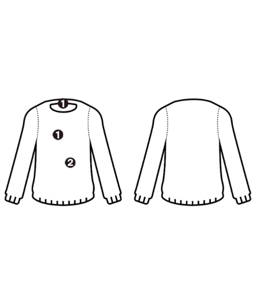 MAISON KITSUNE（メゾンキツネ）ニット・セーター ピンク サイズ:S レディース/2200688989019