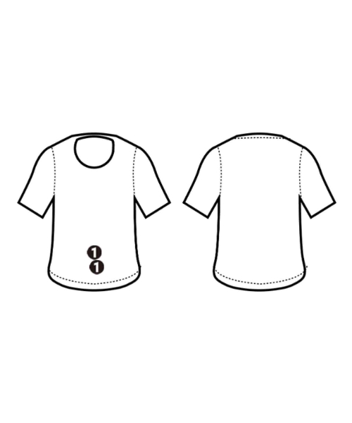 MAISON KITSUNE（メゾンキツネ）Tシャツ・カットソー ピンク サイズ:S レディース/2200688989026