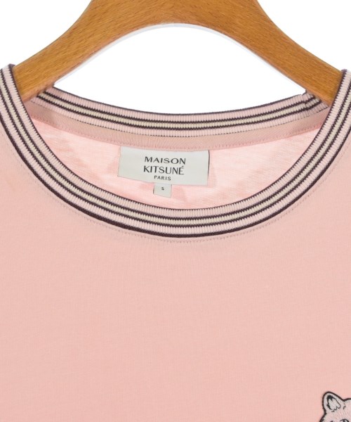 MAISON KITSUNE（メゾンキツネ）Tシャツ・カットソー ピンク サイズ:S レディース/2200688989026
