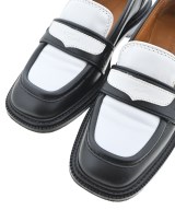 MAISON KITSUNE（メゾンキツネ）ドレスシューズ/ローファー 黒 サイズ:EU38(24.5cm位) レディース/2200696607059