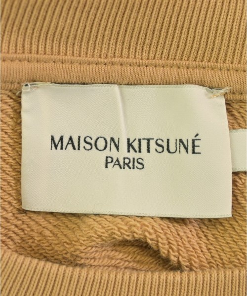 MAISON KITSUNE（メゾンキツネ）スウェット ベージュ サイズ:XS レディース/2200691781020