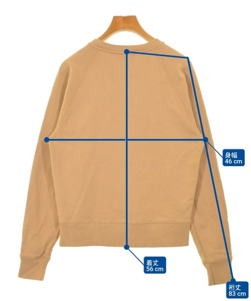 MAISON KITSUNE（メゾンキツネ）スウェット ベージュ サイズ:XS レディース/2200691781020