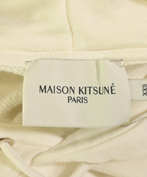 MAISON KITSUNE（メゾンキツネ）パーカー 白 サイズ:XXS レディース/2200691781037